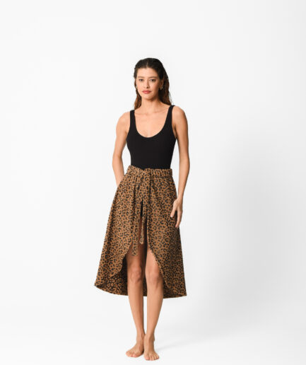AGALI MAXI PAREO LEOPARD
