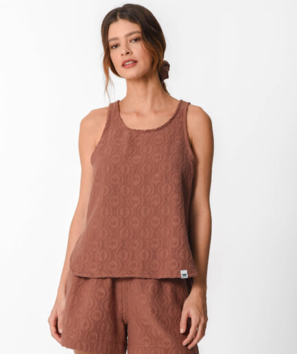 EGREMNI TANK TOP CHOCO BROWN