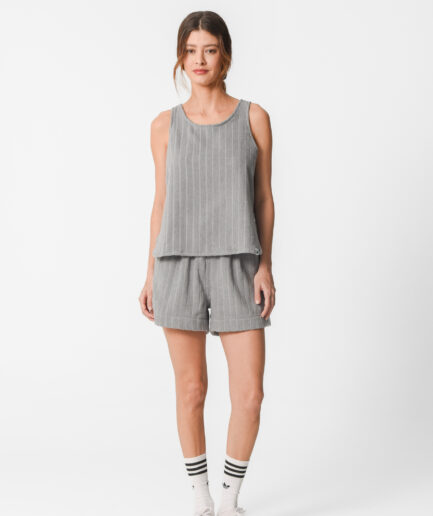EGREMNI TANK TOP GREY STONE