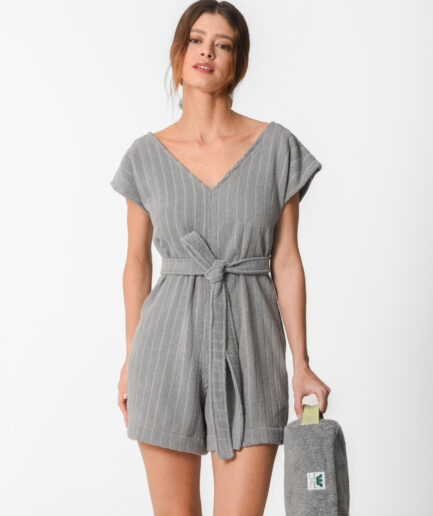 MIKRI VIGLA RECTANGULARY POUCH STONE GREY