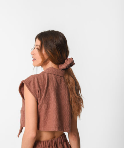 MYRTOS SHIRT CHOCO BROWN