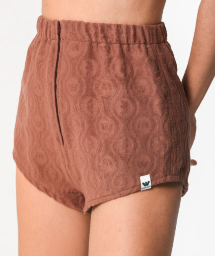 VOUTOUMI MINI SHORTS CHOCO BROWN